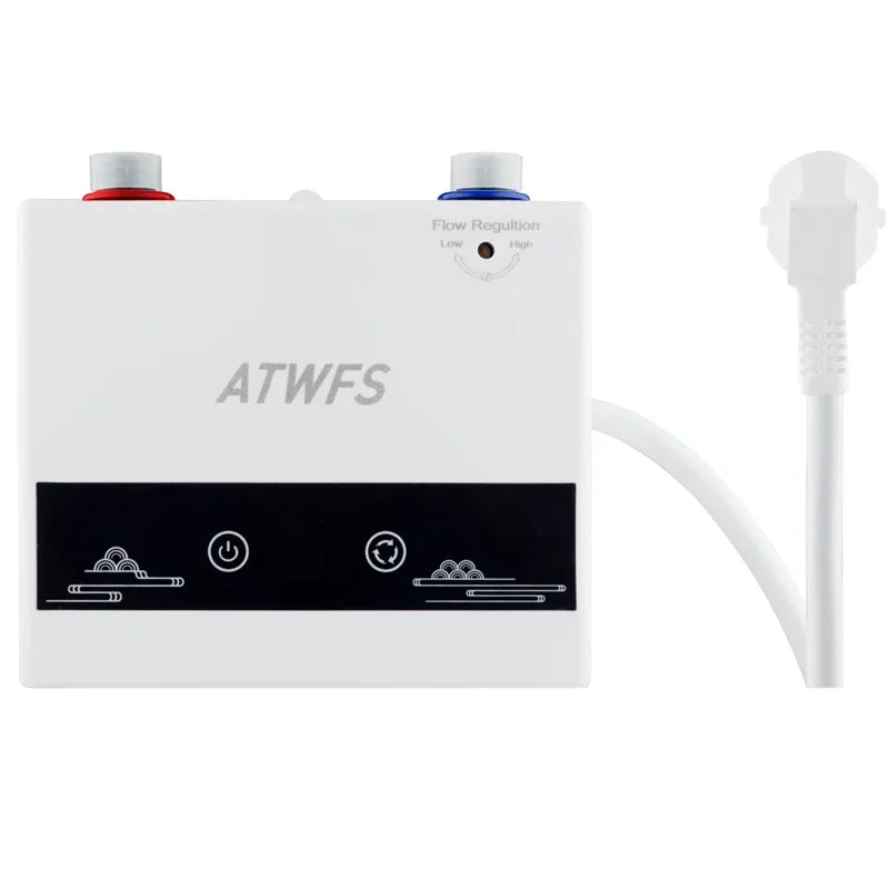 ATWFS Instant Water Heater 220V 4600W Portable Electric Heaters for