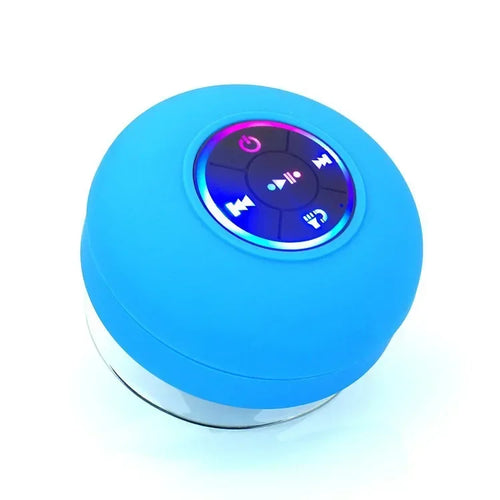Mini Portable Bluetooth Audio IPX4 Waterproof Led Lights Bathroom