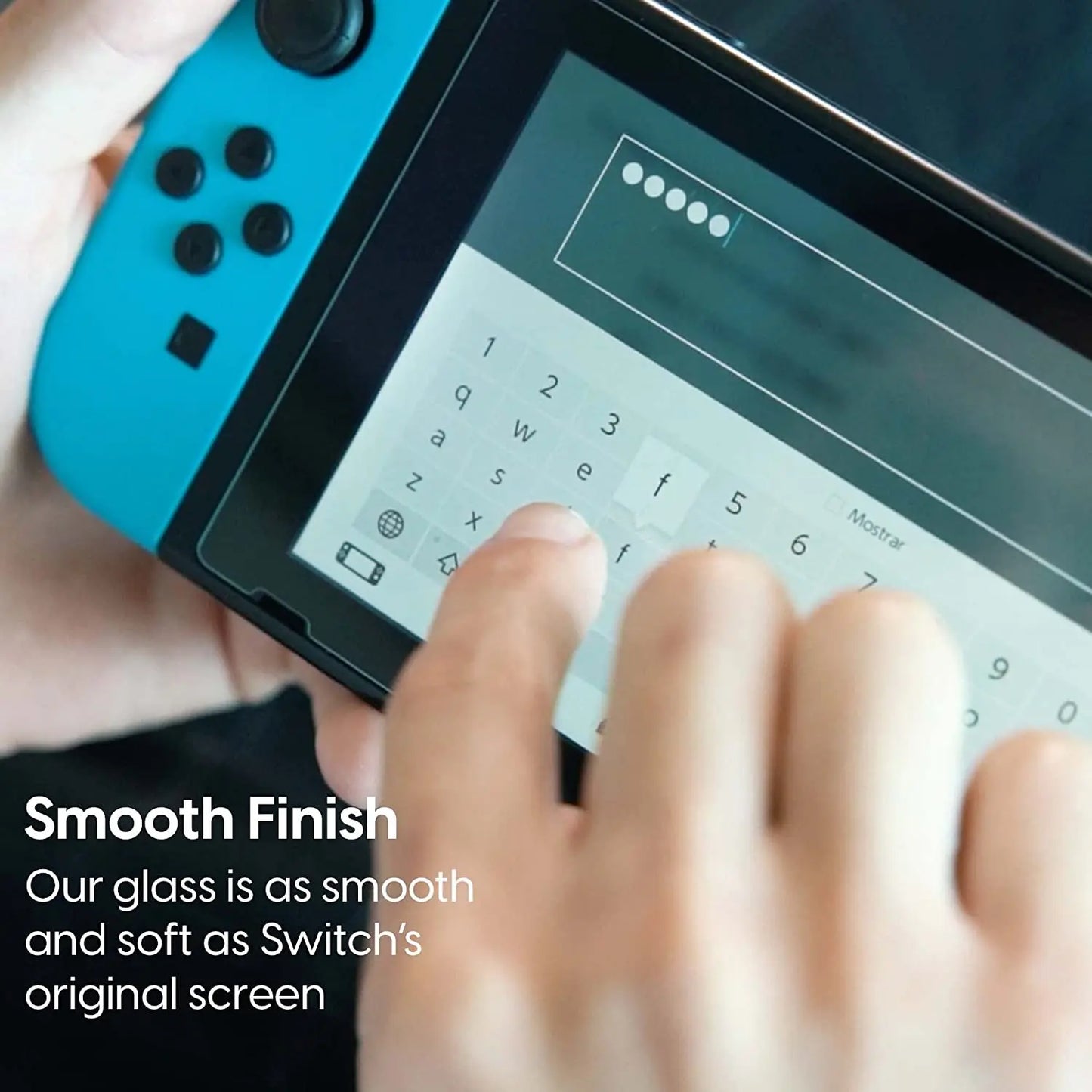 Tempered Glass Screen Protector Compatible-Nintendo Switc/ Switch