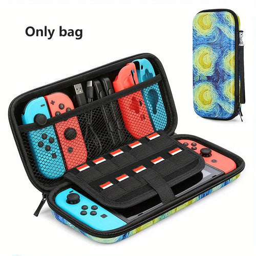 Nintendo Switch Cord Storage Bag Portable Waterproof Hard Case