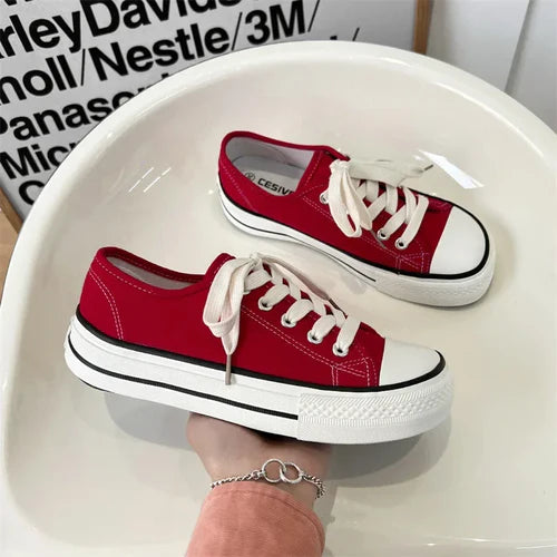 Women Canvas Shoes Women Fashion Summer Casual Sneakers Student Casual