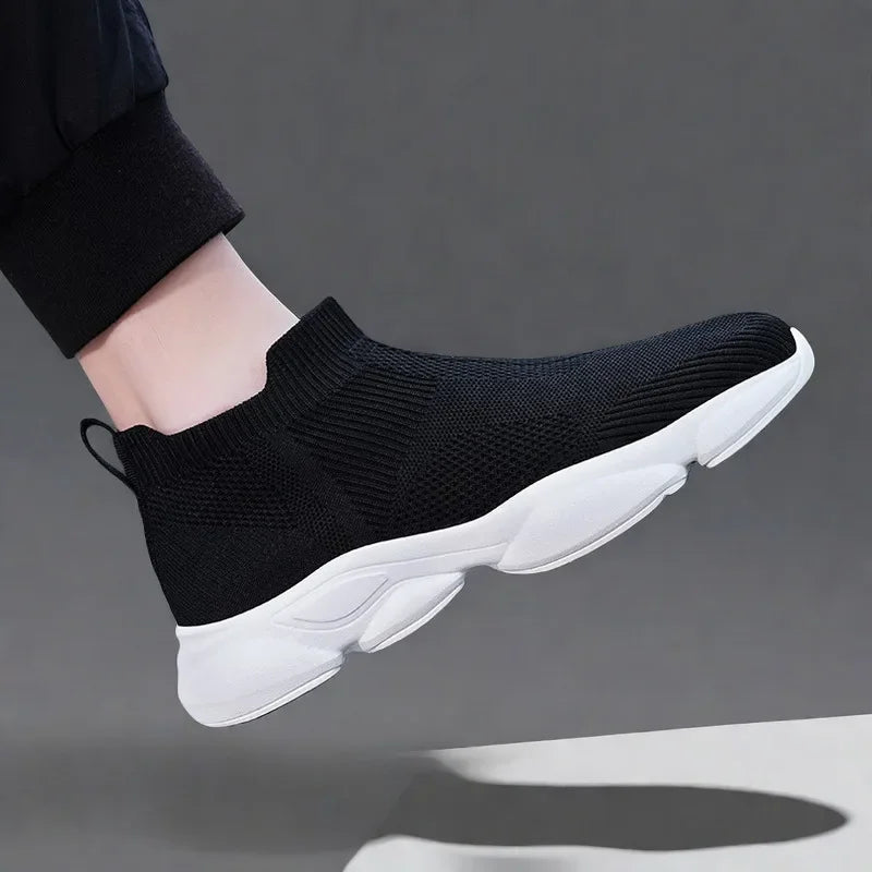 Men's Winter Sneakers Sock Women's Sports Shoes Brands Wide-Footed
