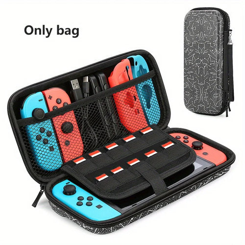 Nintendo Switch Cord Storage Bag Portable Waterproof Hard Case