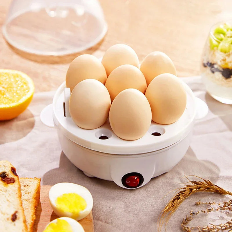 220V EU Multifunctional Electric Egg Boiler Double Layers Egg Cooker