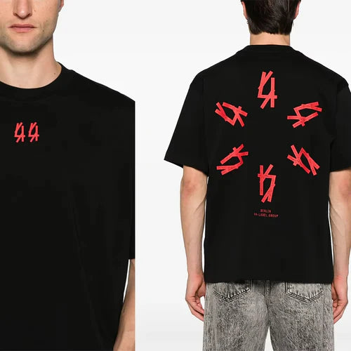 2025 44 LABEL GROUP Cotton T-shirt Men's Women‘s Hip Hop Letter