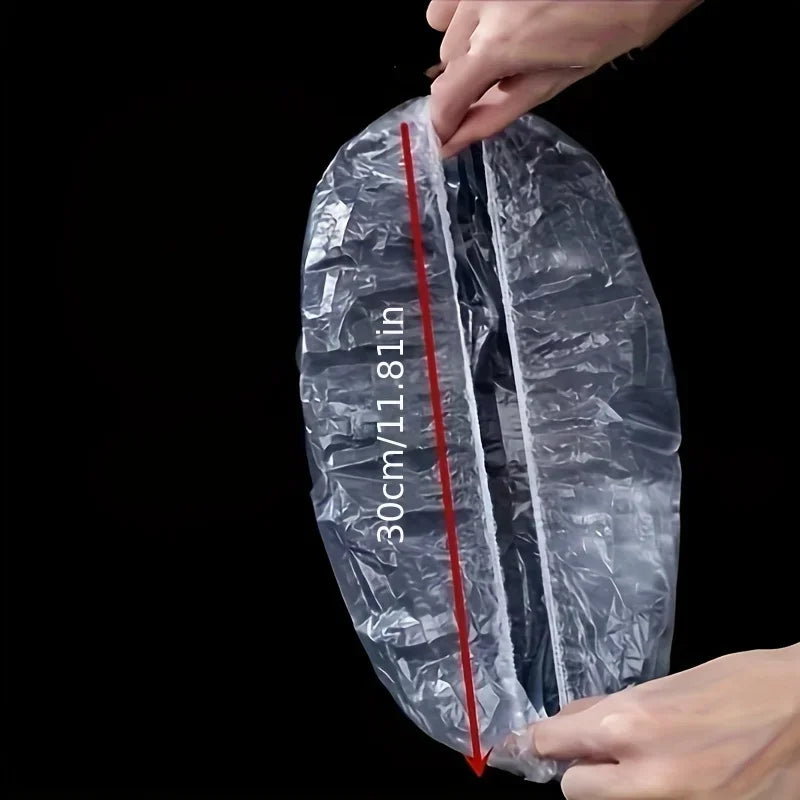 100/300pcs Food Storage Covers Home Foods Freshing Seal Elastic