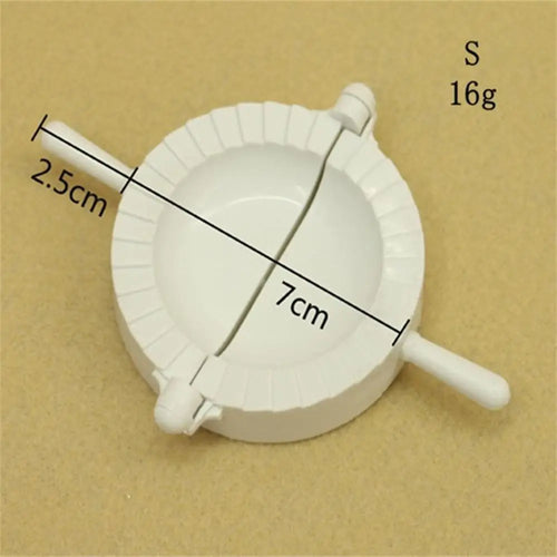 3PCS 7CM/8CM/10CM Kitchen Dumpling Molds Plastic Dough Press Dumpling