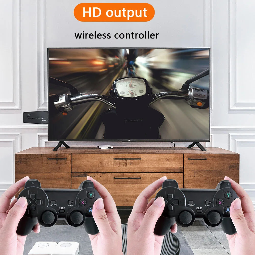 M8 Portable Video Game Console, 4K, 2.4G, Wireless Control, Wireless