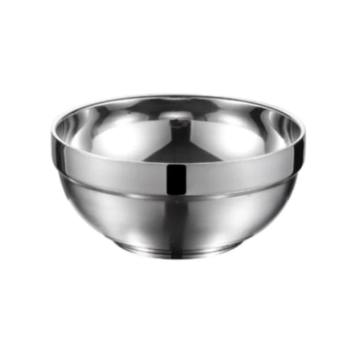 Stainless Steel Bowl Double Layer Thickening Bowl For Family Kitchens