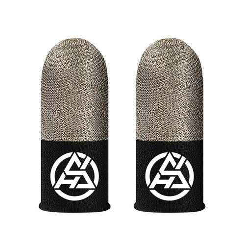 2 Pair Finger Cots Gaming Fingertips Cover Breathable Sweatproof