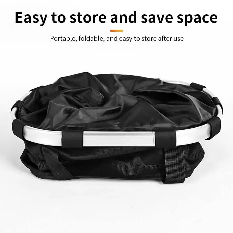 Bicycle Front Basket Bike Small Pet Dog Carry Pouch 2in1 Detachable