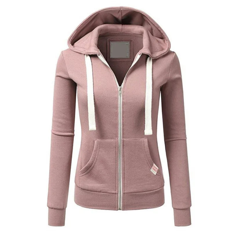 2024 Autumn/Winter New Women's Personalized Fashion Sports Hoodie Long