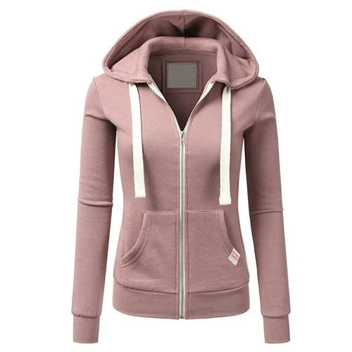 2024 Autumn/Winter New Women's Personalized Fashion Sports Hoodie Long