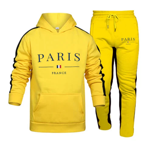Autumn Winter Men Two Piece Outdoors Mens Tracksuit Set Hot Sale