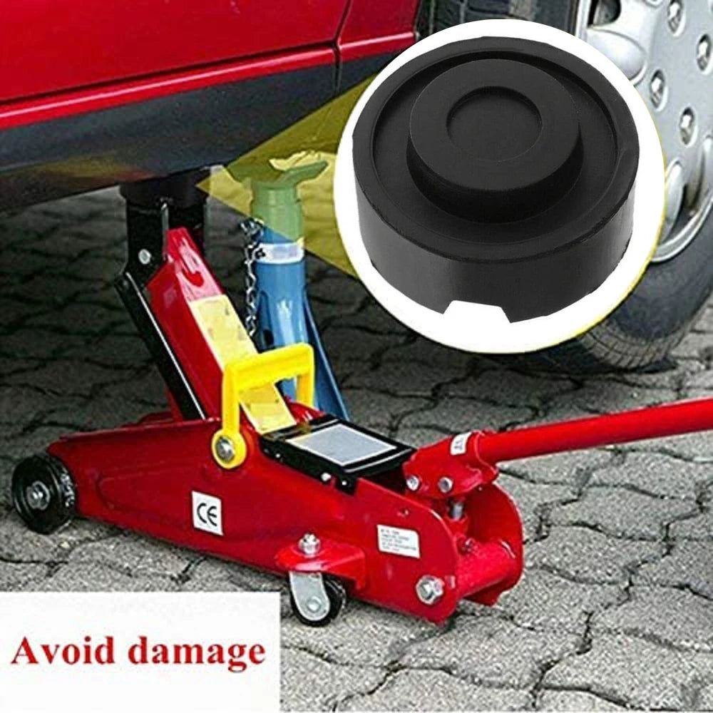Car Lift Jack Stand Rubber Pads Frame Protector Adapter Floor Slotted