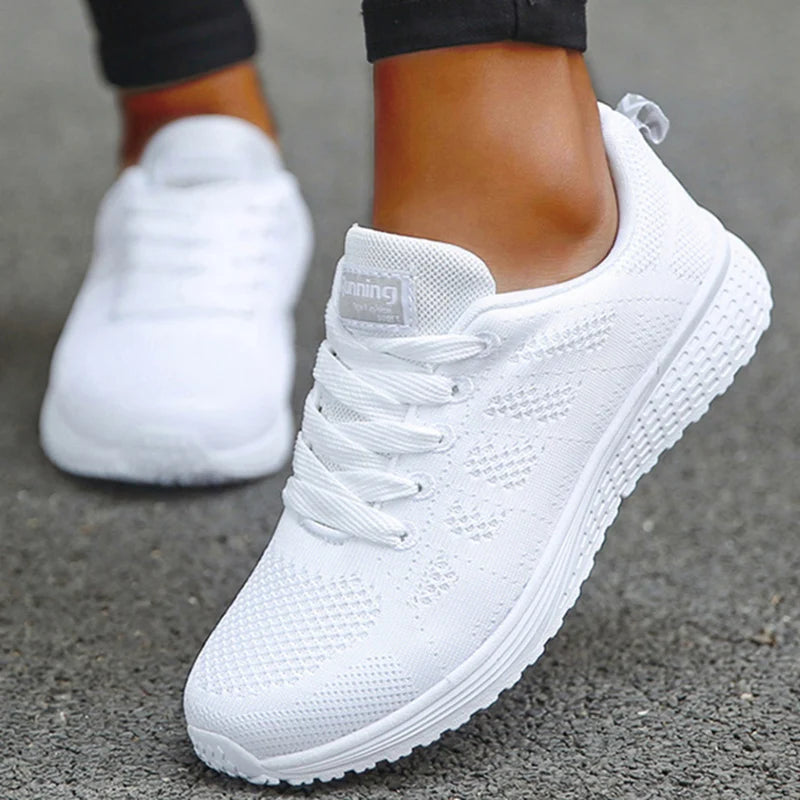 New Sneakers For Women Breathable Fashion Trainers Plus Size Women