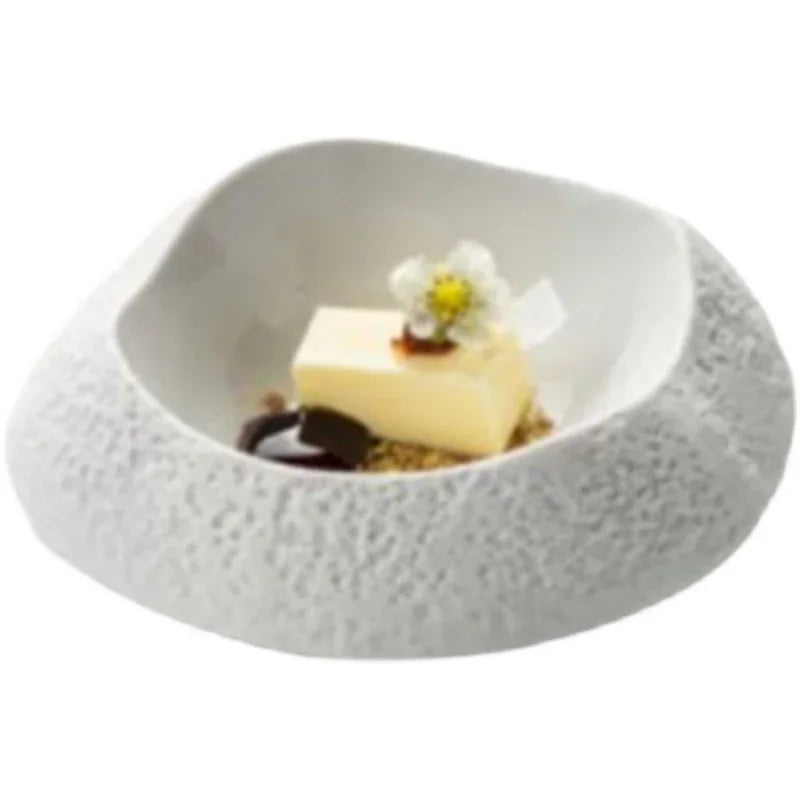 Ceramic Restaurant Front Dish Dish Creative Dessert Snack Plate French