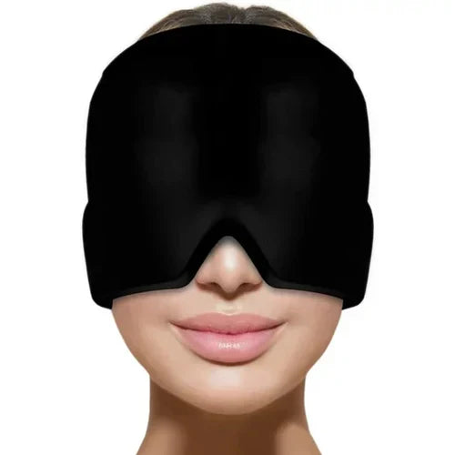 Gel Cold Ice Cap Head Heat Treatment Head Wrap Face Mask Massage Sleep