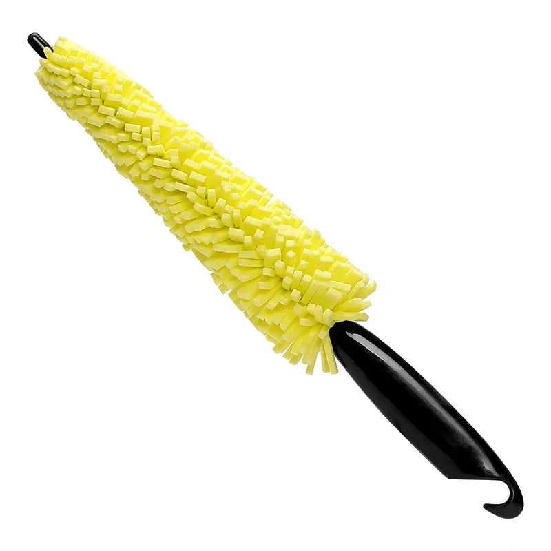 Car Wheel Brush Rim Tire Detailing Automotive Care Motorcycles Brush