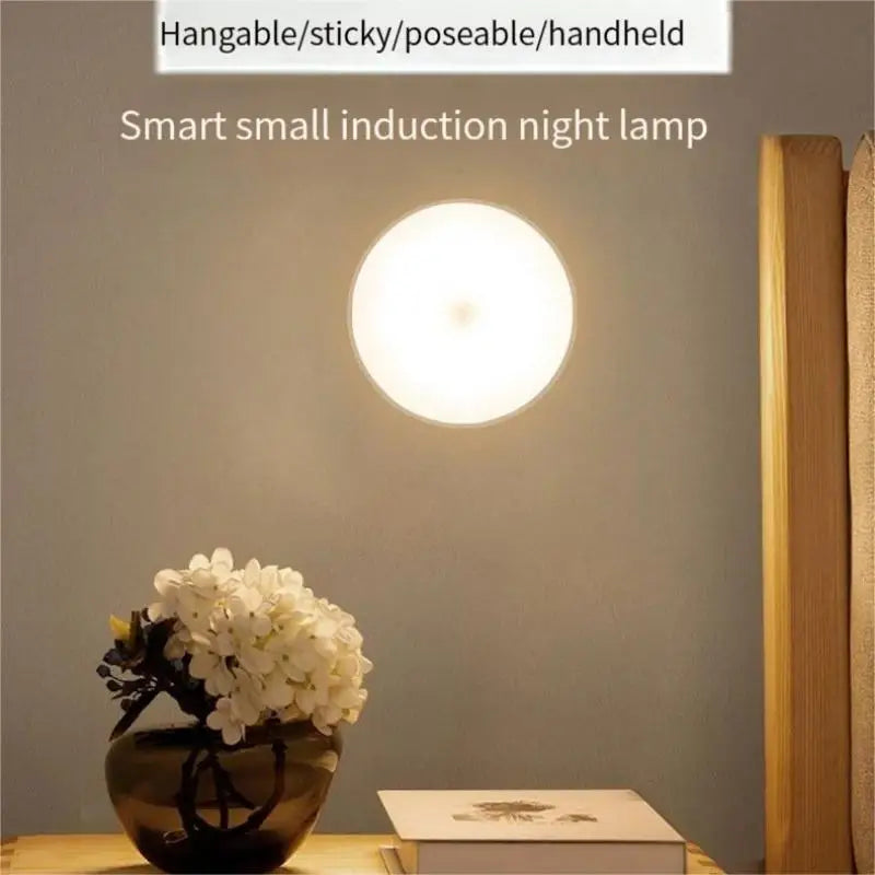 Rechargeable Wireless Intelligent Body Sensor Light Warm Light White