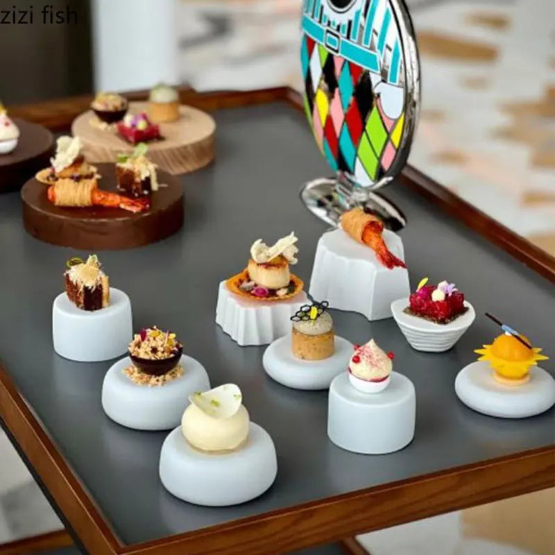 Creative Special-shaped Dessert Plate Restaurant Kitchen Tableware