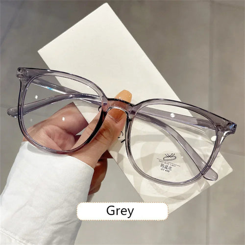 New Retro Ultra-light Glasses Anti-blue Light Flat Glasses Female