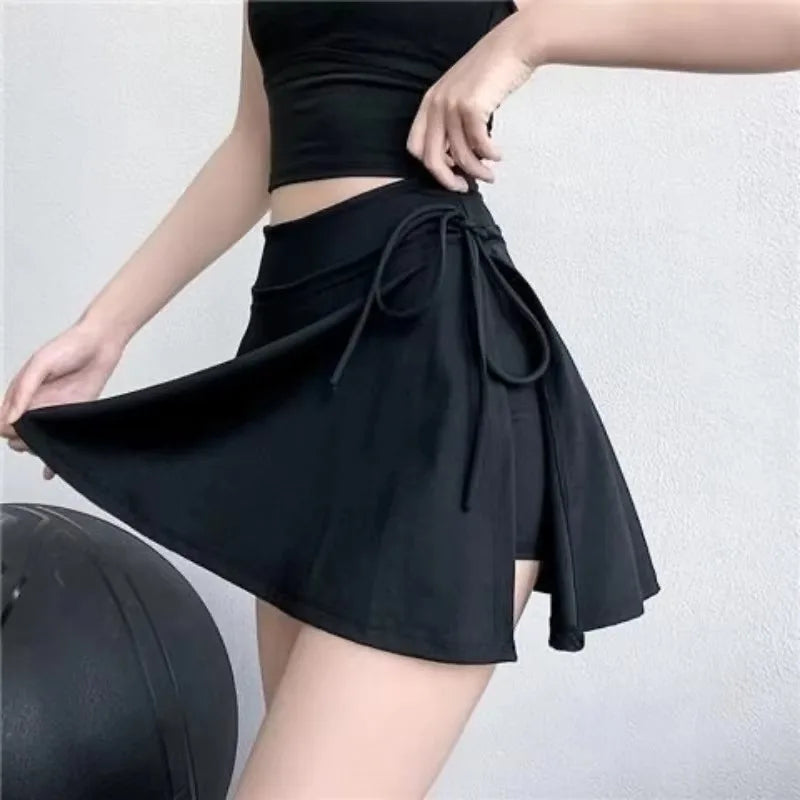Sports Yoga Skirt Badminton Tennis Skirt Pants Half-body Quick Drying