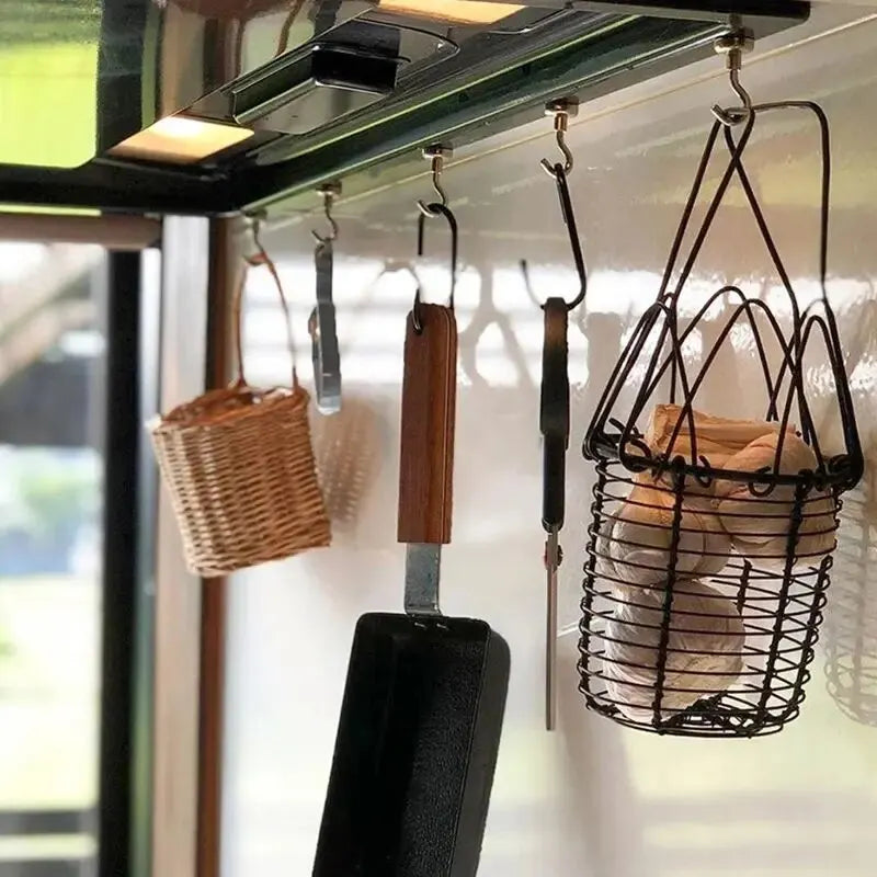 10PCS Strong Magnet Hooks Multi-Purpose Storage Hooks Home Kitchen Bar