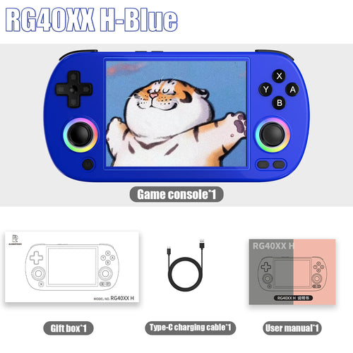 ANBERNIC RG40XX H Handheld Game Console 4.0-in 640*480 IPS Screen