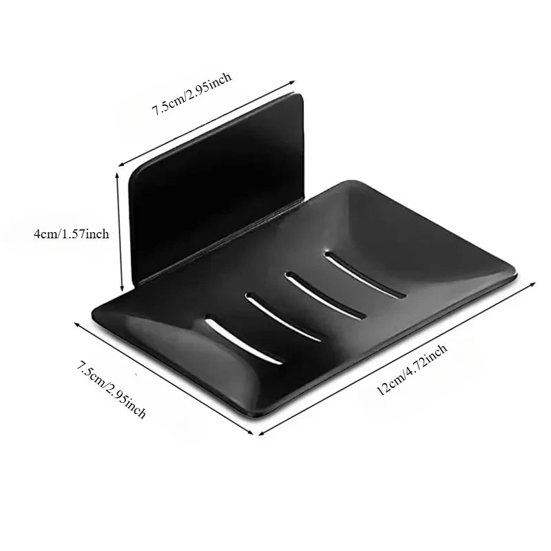 Baokemo Stainless Steel Bathroom Shower Storage Soap Tray Mesh Rack