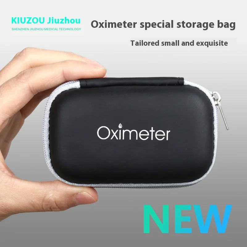 JUSTLANG Storage Bag For Oximeter Finger Pulse Oximeter Pouch Bag