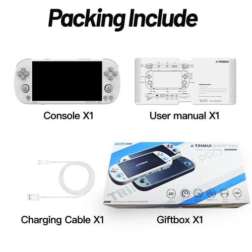 Trimui Smart Pro Handheld Game Console 4.96''IPS Screen Linux System