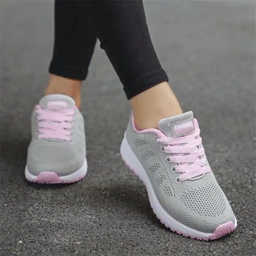 New Sneakers For Women Breathable Fashion Trainers Plus Size Women