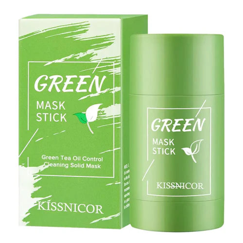 40g Remove Blackhead Green Tea Solid Mask Cleans Pores Stick Facial