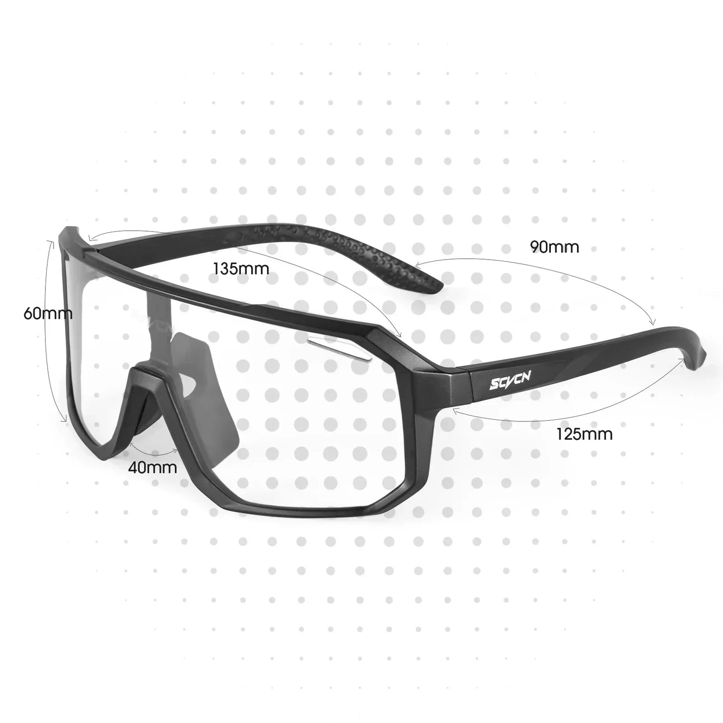 SCVCN Photochromic Cycling Sunglasses MTB Glasses Road Bike Cycling