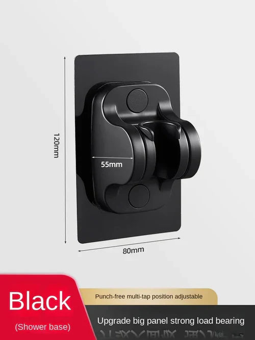 Self-Adhesive Shower arm Head Holder Adjustable Wall Mounted Fixed