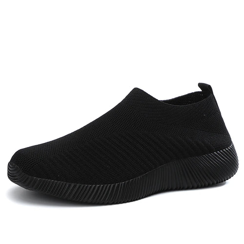 Women Vulcanized Shoes Breathable High Quality Women Sneakers Slip On