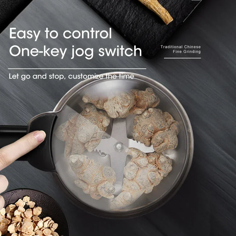 Electric Multifunctional New Grinder Coffee Kitchen Beans Cereal Nuts