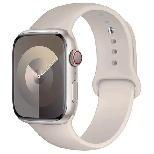 Silicone Band For Apple Watch strap 44mm 45mm 40mm 41mm 42-38mm 45 mm