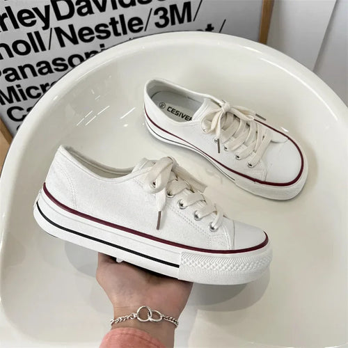 Women Canvas Shoes Women Fashion Summer Casual Sneakers Student Casual