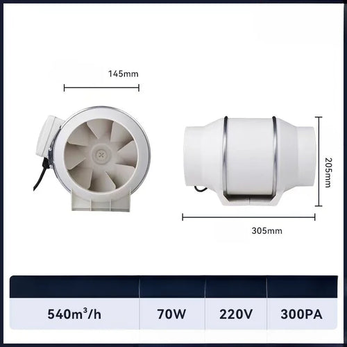 Duct round 3 inch 4 inch 5 inch 6 inch 8 inch exhaust ventilation fan