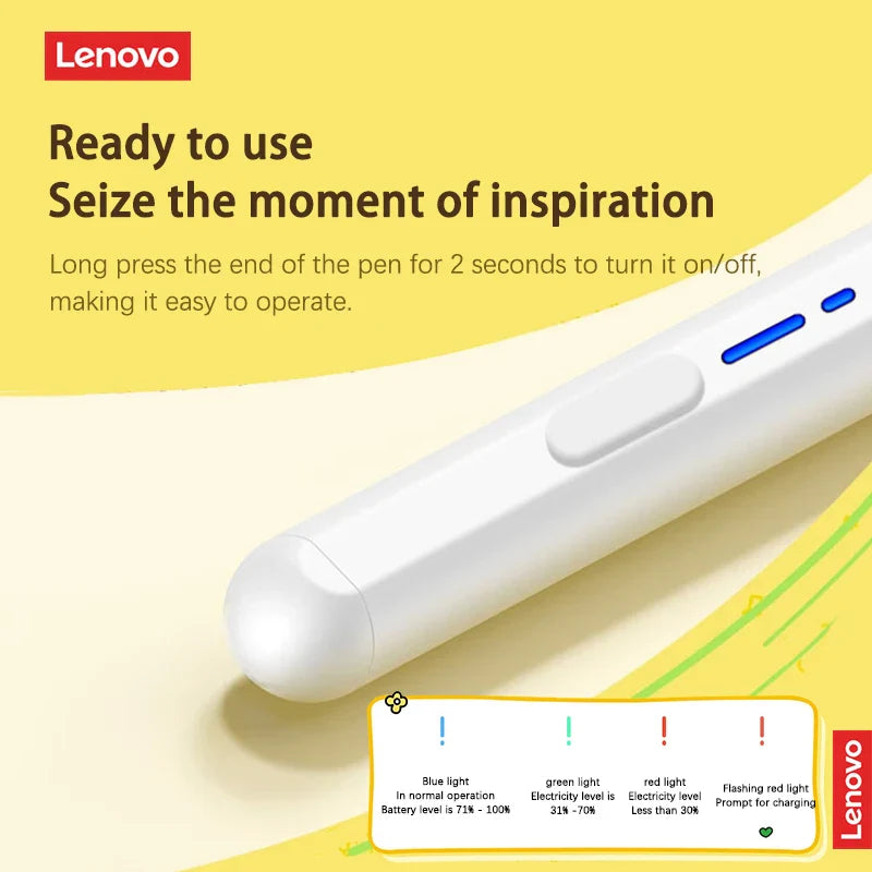 Lenovo Stylus Pen For Tablet Mobile Android ios Phone iPad Accessories