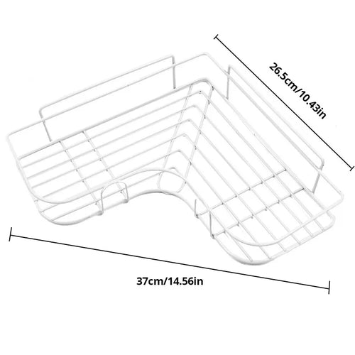 Iron Triangle Rack For Kitchen Bathroom Storage Rack Thickened Love