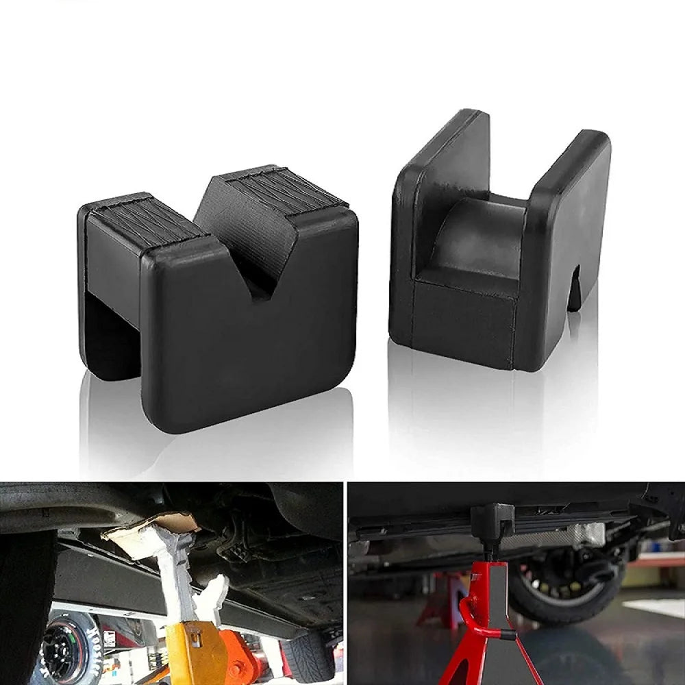 Car Lift Jack Stand Rubber Pads Frame Protector Adapter Floor Slotted