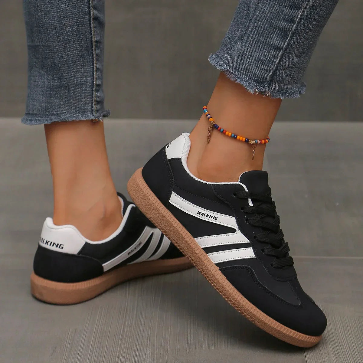 Women Sneakers 2025 Spring New Luxury Flat Loafers Comfortable Slip on