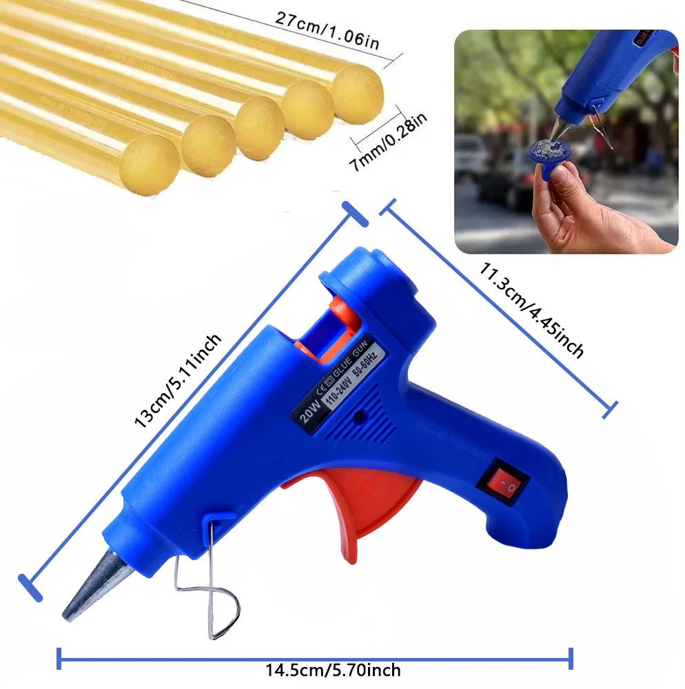 Car Dent Zoposon Repair Tools EU Plug Glue Gun Paintless Dent Repair