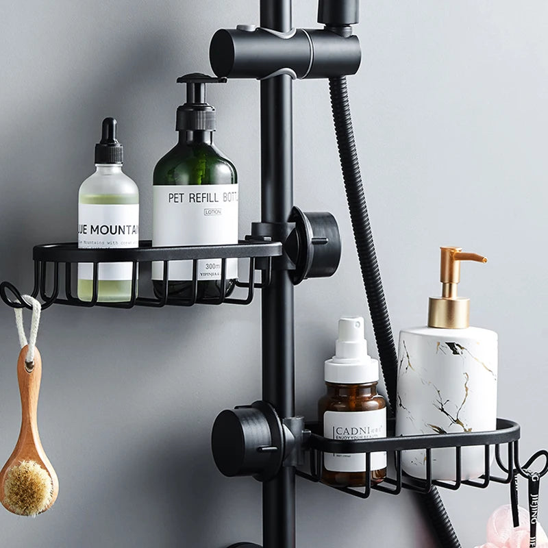 Bathroom Faucet Storage Rack Shower Soap Holder Bathroom Organization