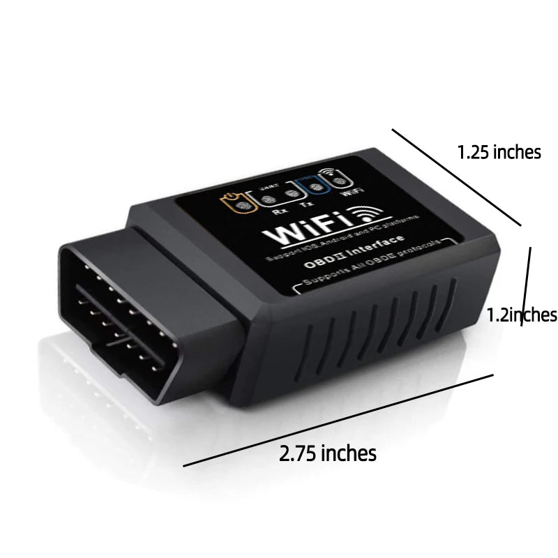 1 Pc OBD II WIFI ELM327 V 1.5 Scanner OBD II Automotive Fault
