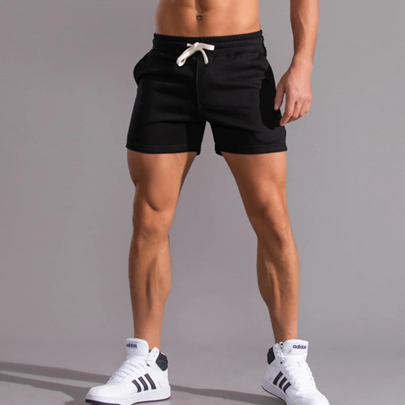 Summer Casual Shorts Men Breathable 100% Cotton Beach Shorts