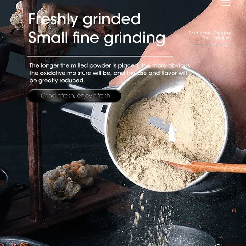 Electric Multifunctional New Grinder Coffee Kitchen Beans Cereal Nuts